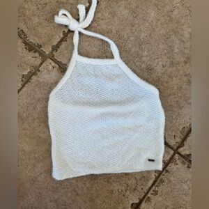 TWO Hollister Knit Halter Neck Tops